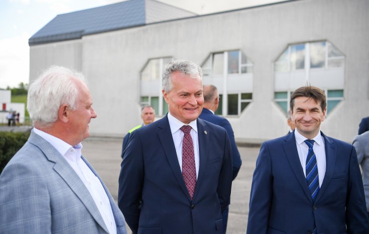 Kruonio HAE lankęsis G. Nausėda: mūsų elektrinė Astravo AE poreikiams nebus naudojama