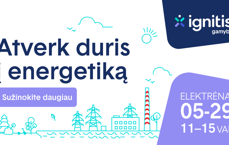 Atvirų durų diena kviečia į Elektrėnus! Išbandykite savo jėgas valdydami elektrinę